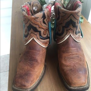 Custom Tony Lama cowboy boots